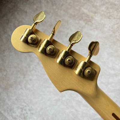 Fender Precision Bass Elite I Maple Fretboard Gold Hardware 1983 - Black image 20