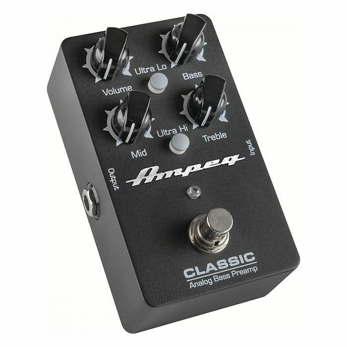 Ampeg Classic Analog Bass Preamp Pedal image 1