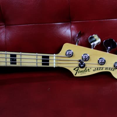 Fender Jazz Bass Electric 4 String Bass Guitar USA 2011 - Natural Gloss W/ Case image 9