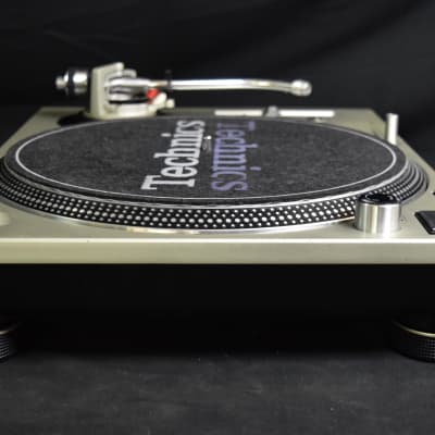 Technics SL-1200MK3D Silver Direct Drive DJ Turntable [Blue LED Modified] image 14