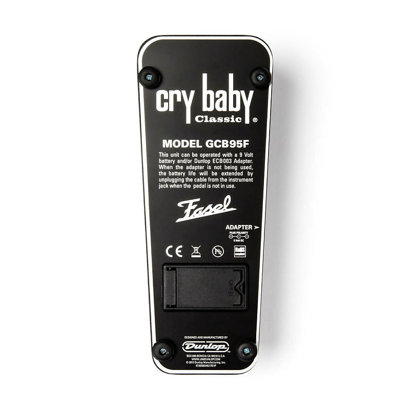 CRY BABY® STANDARD WAH - Dunlop