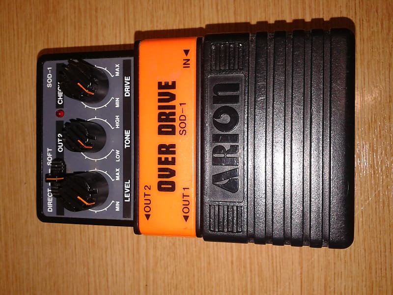 Arion SOD-1 Stereo Overdrive - Vintage Effect Pedal image 1