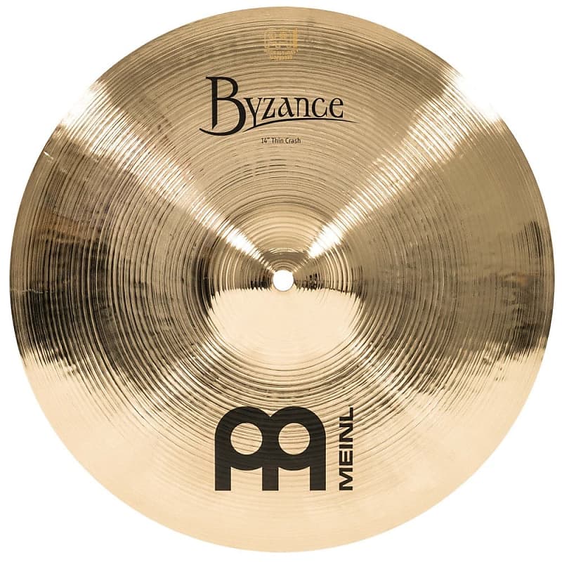 Meinl Byzance Brilliant Thin Crash Cymbal 14 image 1