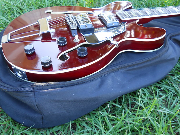 Vintage Lori 335 Electric Guitar, Japan, Exc Cond, 1970s