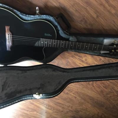 Epiphone SST Chet Atkins Black with Hardcase ! | Reverb