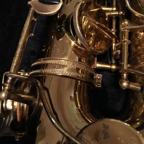 Henri Selmer Selmer Paris Mark VI Tenor Saxophone 1974 Gold Plate image 3