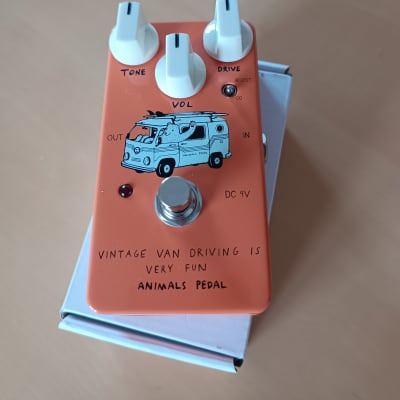 Reverb.com listing, price, conditions, and images for animals-pedal-vintage-van-driving-is-very-fun-overdrive