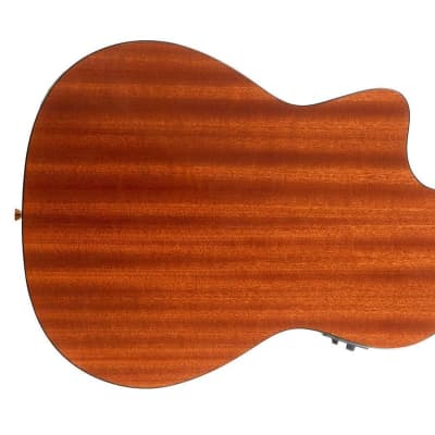 Kala GTR-MTN-E Solid Mahogany Thinline Nylon Guitar image 2