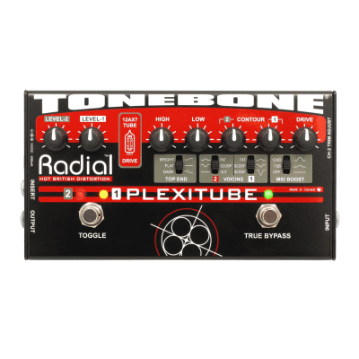 ラジアルTONEBONE PLEXITUBE ギターエフェクター Radial Tonebone Plexitube 2-channel Tube Distortion Pedal
