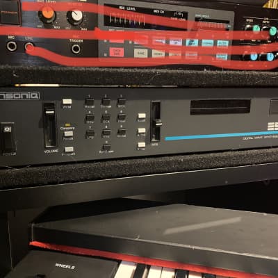 Ensoniq ESQ-M  Synthesizer Module 1988 Analog Curtis Filters