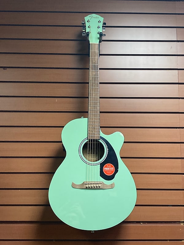 Fender FA-135CE Concert V2 in Sea Foam Green Acoustic/Electric