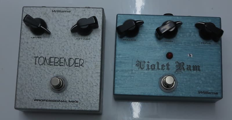 Williams Tone Bender Professional MKII & Violet Ram Pedal | Reverb