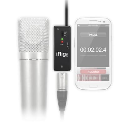 IK Multimedia iRig PRE - Universal Microphone Interface for iOS devices & Android devices image 5