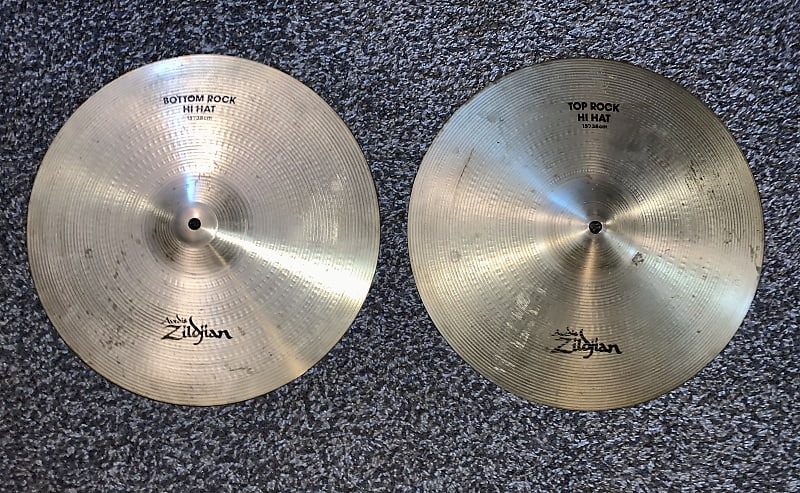 Zildjian 15 inch hi hats hi hat cymbal