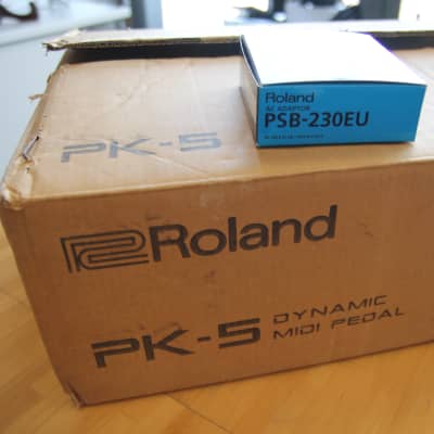 Roland PK-5A Dynamic MIDI Pedal Controller 1990 - Black image 9