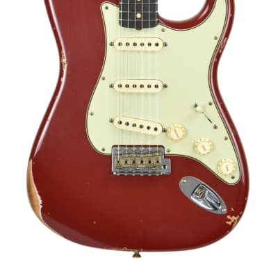 2018 Fender Custom Shop 1961 Stratocaster Relic in Cimarron Red image 2