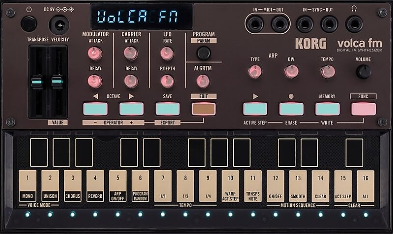 Korg volca fm 2 Digital FM Synthesizer image 1