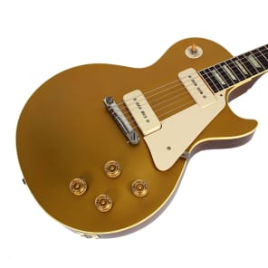 Used 2013 Gibson Custom Shop 1954 Reissue Les Paul VOS Goldtop Electric Guitar image 13