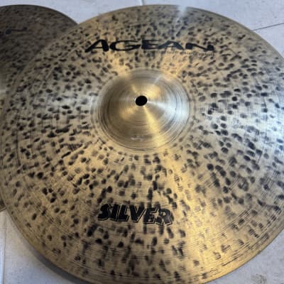Agean Silver 14β Medium hihat image 2