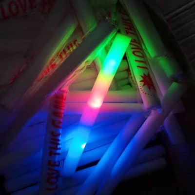 18 Pcs Foam Glow Sticks Bulk, Light Sticks For Parties Ultra Durable,Led  Light Up Foam Sticks With 3 Modes Colorful Flashing,Glow Wands Party Favor