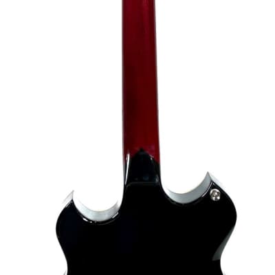 Fiam Guitars Nightingale by Ex Ronin Luthier Izzy Lugo, 2021 Wine Red/Black NEW (Auhthorized Dealer) image 7
