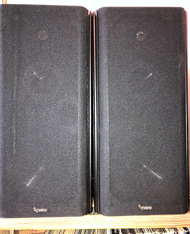 超希少INFINITY Kappa 5.1 Series ⅱ 1本 LEFT Vintage Infinity Kappa 5.1 Series II 2 EMIT-R Pair, Black
