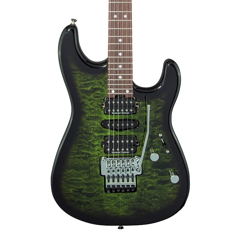Charvel MJ San Dimas Style 1 HSH FR QM | Reverb