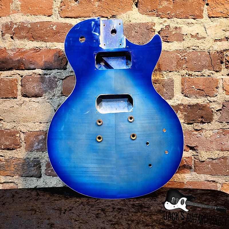 Single Cut Electric Guitar Body (2000s Blueburst) Reverb