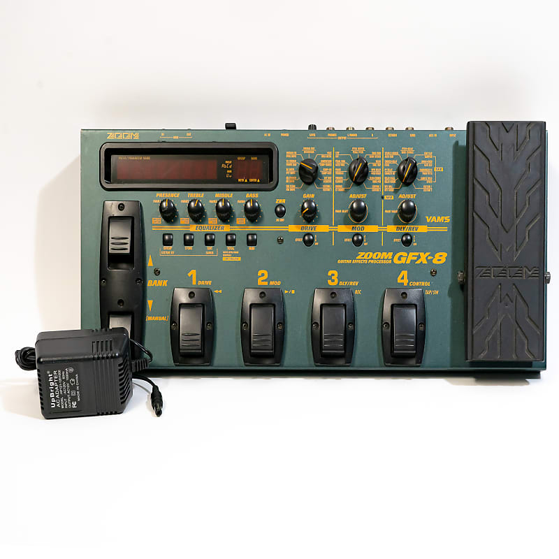 Zoom GFX8 - Guitar Multi Effects Pedal & Processor with Power | Reverb