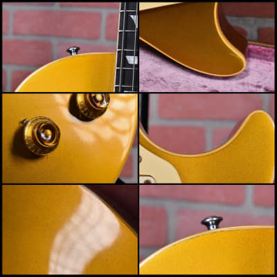 Gibson Custom Shop Historic '57 Les Paul Standard Reissue Gold Top Brazilian Rosewood VOS 2018 w/OHSC image 13