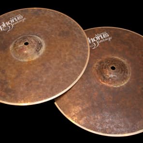 Bosphorus 14" Master Vintage Series Hi-Hat Cymbals (Pair)