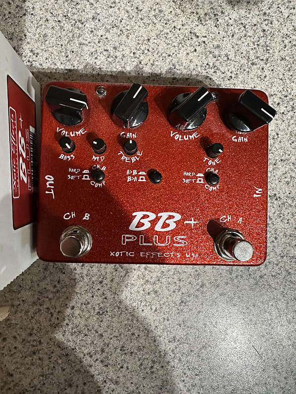 Xotic BB Preamp Plus 2010s - Red