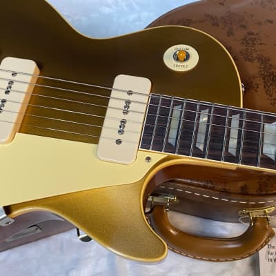 NEW ! Gibson Custom 1954 Les Paul Goldtop Reissue VOS - Double Gold - Authorized Dealer - 8.8 lbs - G04852 image 2