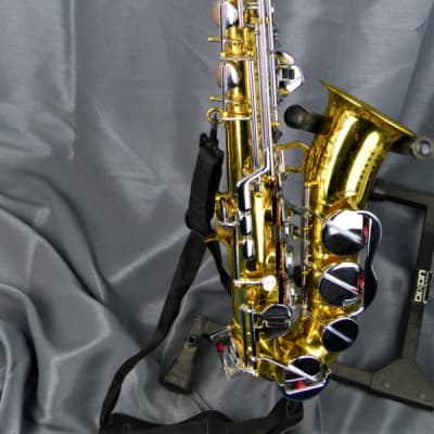 Amati Saxophone ALTO "S CLASSIC SUPER 723 A 1980s Bi-colore gold/argent image 5