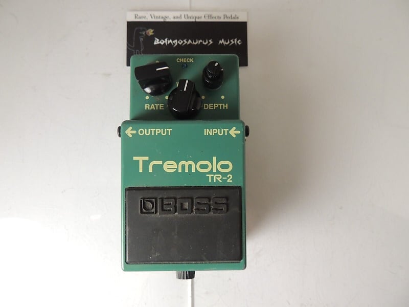 Boss TR-2 Tremolo Guitar Effects Pedal w/Keeley Mod Modded 