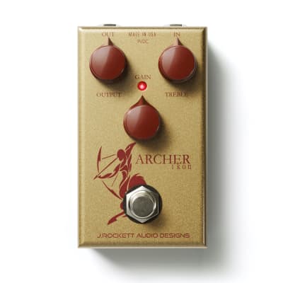 J. Rockett Archer Ikon Overdrive / Boost Effects Pedal image 1
