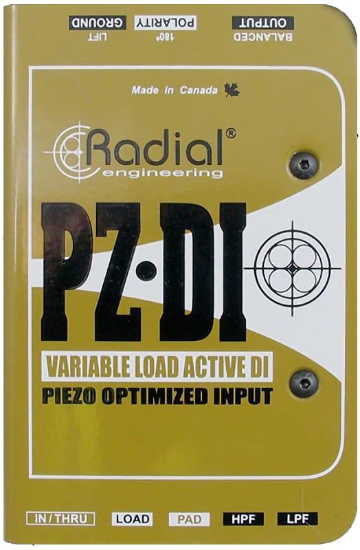 Radial PZ-DI Peizo and Magnetic Pickup Selector / DI image 1