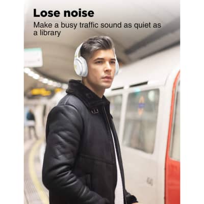 Cowin SE7 Max Active Noise Cancelling Bluetooth Headphones + 1 Year Protection Plan image 5