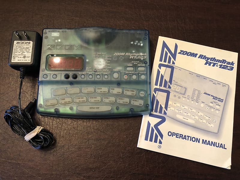 Zoom RhythmTrak RT123 Drum Machine Reverb