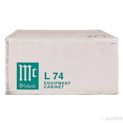 NOS / McIntosh L74 // Rare Walnut Cabinet / Sealed in the Factory Box image 6