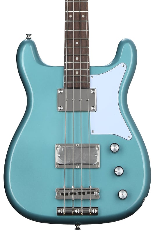 Epiphone Newport Electric Bass Guitar - Pacific Blue image 1