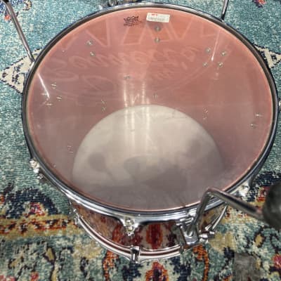 Tama - 18x16" Superstar Floor Tom 1980's - "Neil Peart" Cherry Wine image 12