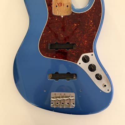 Fender Jazz Bass Body 1971 Lake Placid Blue Refin image 11