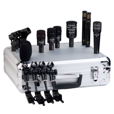 Audix DP7 - Professional Seven Piece Drum Microphone Kit for Recording and Live Sound Reinforcement image 2