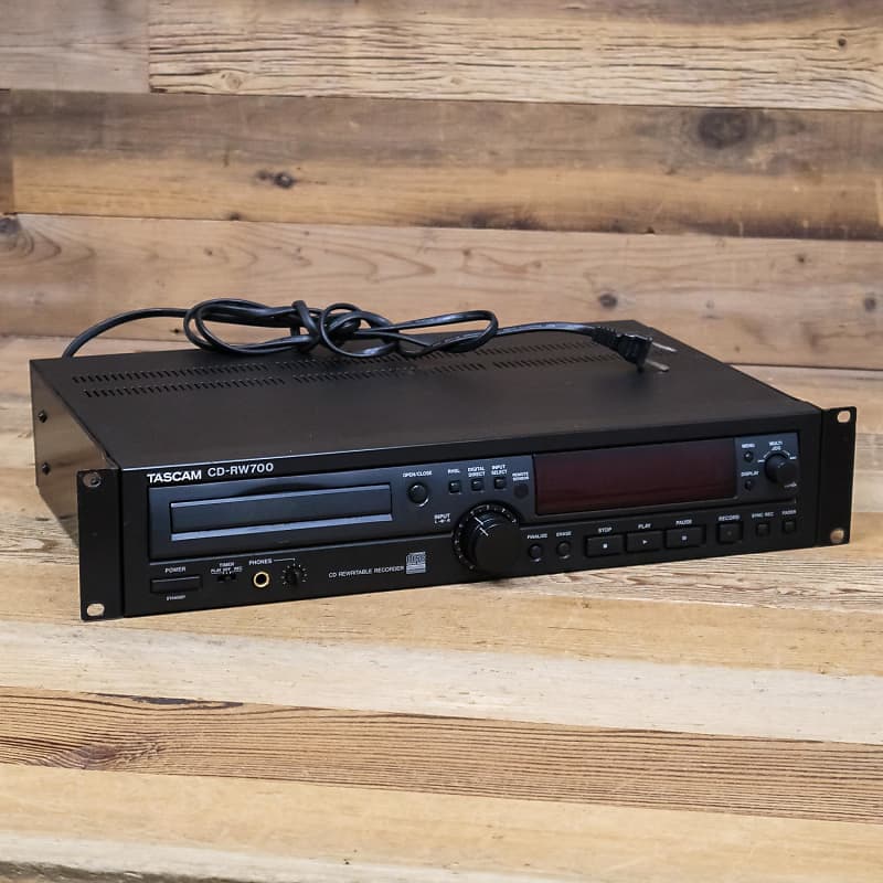 Tascam CDRW700 CD Recorder/Player Reverb