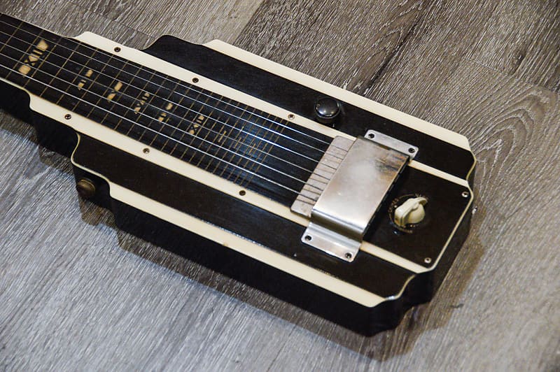 National New Yorker Lap Steel 1938 - Black | Reverb
