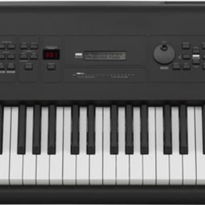 Yamaha Mx88 Music Synthesizer 88-key Piano Action Black Electronic Keyboard image 1