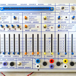 Buchla 208r Modular Analog Synthesizer Synth Rare V1 imagen 2