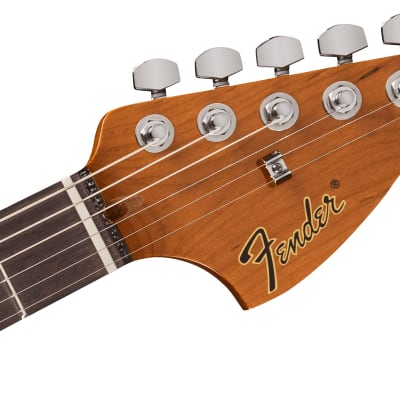 Fender Tom DeLonge Starcaster Electric Guitar, Satin Shoreline Gold, Rosewood image 3