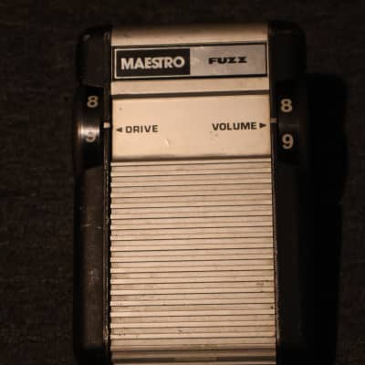 Maestro Fuzz MFZ-1 1970s - Silver for sale